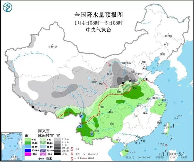 中国之声@2020年首场大范围雨雪即将到来！每个省份都有份