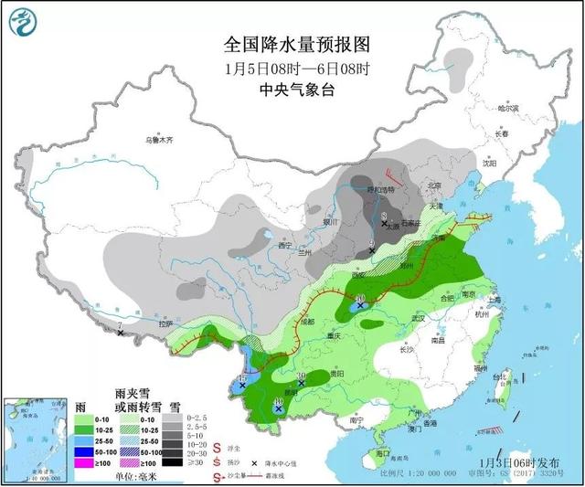 中国之声@2020年首场大范围雨雪即将到来！每个省份都有份