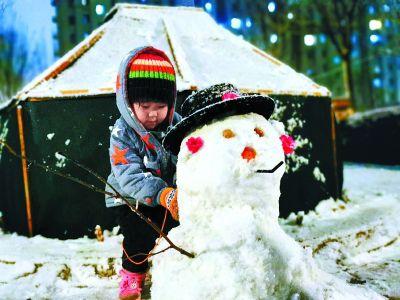 [人民网]2020年第一场雪连夜到京