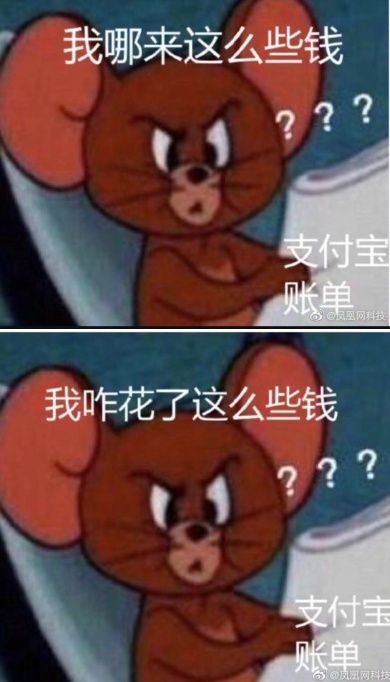 #环球网#支付宝年度账单来了！网友灵魂拷问：我是谁？我在哪儿？我怎么会花那么多钱？