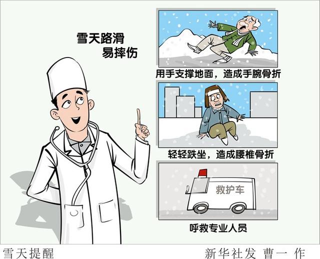 「北京日报客户端」积水潭医院急诊科迎来“高峰”，专家提醒：雪后老人出行注意安全
