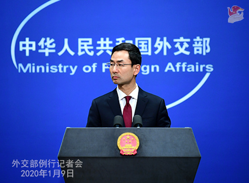 [中国网]外交部回应两名中国公民在美被捕：要求美方依法公正调查