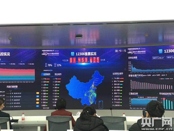 央广网■数说春运 | 30亿张！12306每年售票首尾相接可绕地球7圈