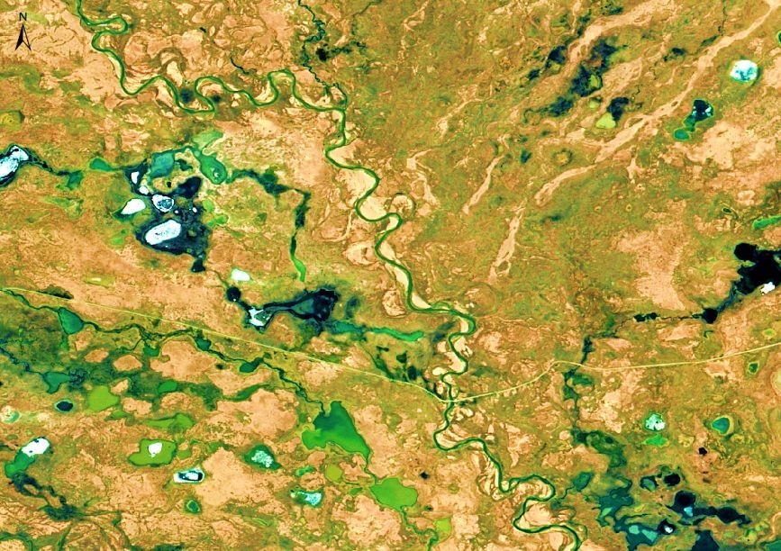 玛曲卫星地图图片