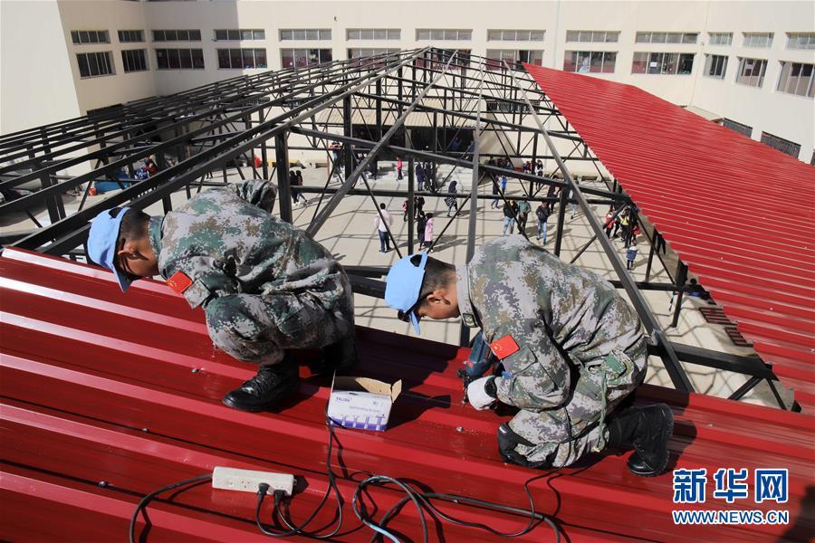 新华网：通讯：“中国维和官兵为我们圆梦”——记中国赴黎巴嫩维和人员援建“中黎和平广场”