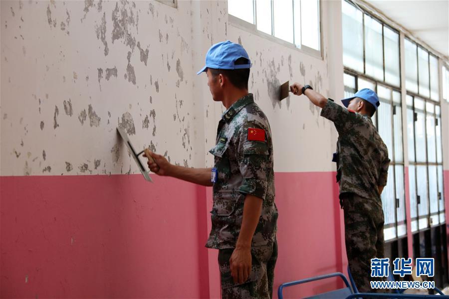 新华网：通讯：“中国维和官兵为我们圆梦”——记中国赴黎巴嫩维和人员援建“中黎和平广场”