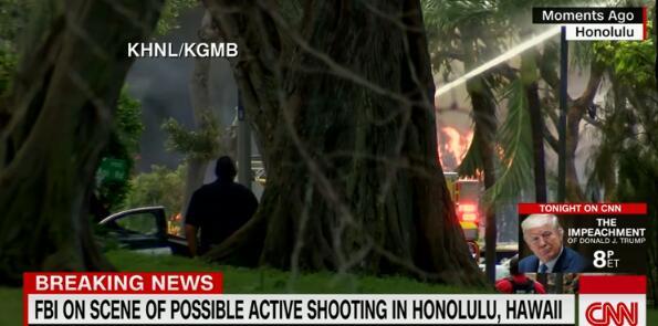 【环球网】快讯！2名警察在夏威夷火奴鲁鲁被枪杀