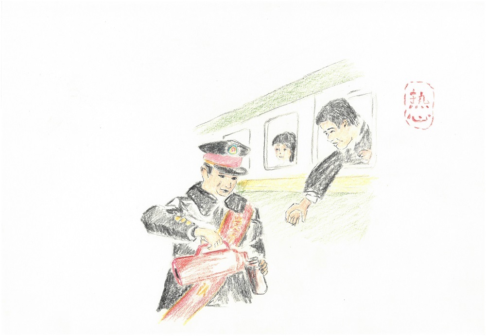 央视新闻客户端@漫画里的“春运”40年