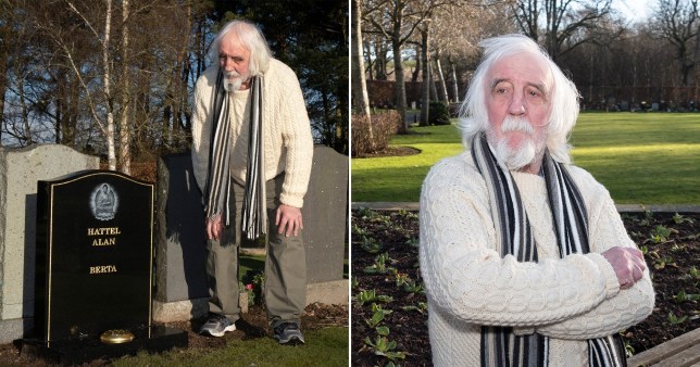 「中国青年网」英国男子几个月没人理 在墓地发现自己的墓碑