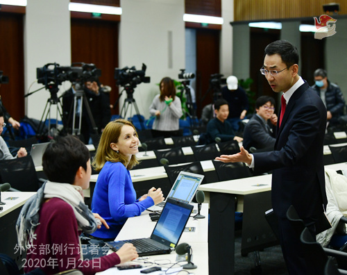 「中国网」外交部就新型冠状病毒感染的肺炎疫情等答问（实录）