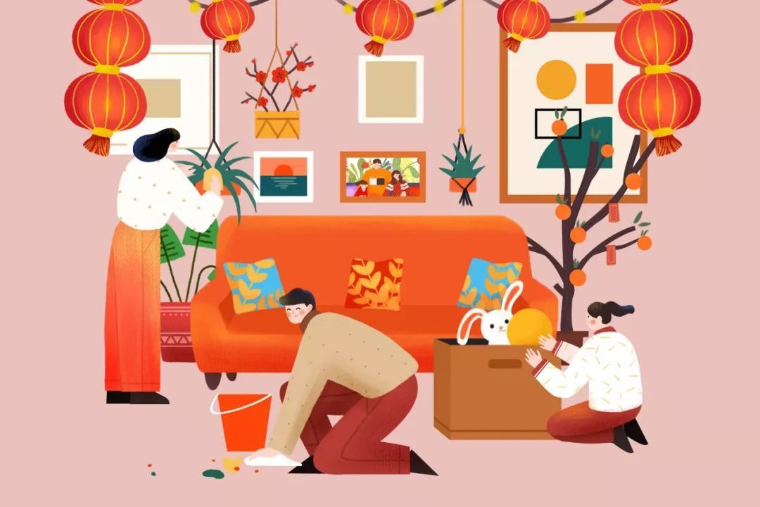 【健康中国】【健康幸福过大年】保护家人健康，要做到八个“勤”。