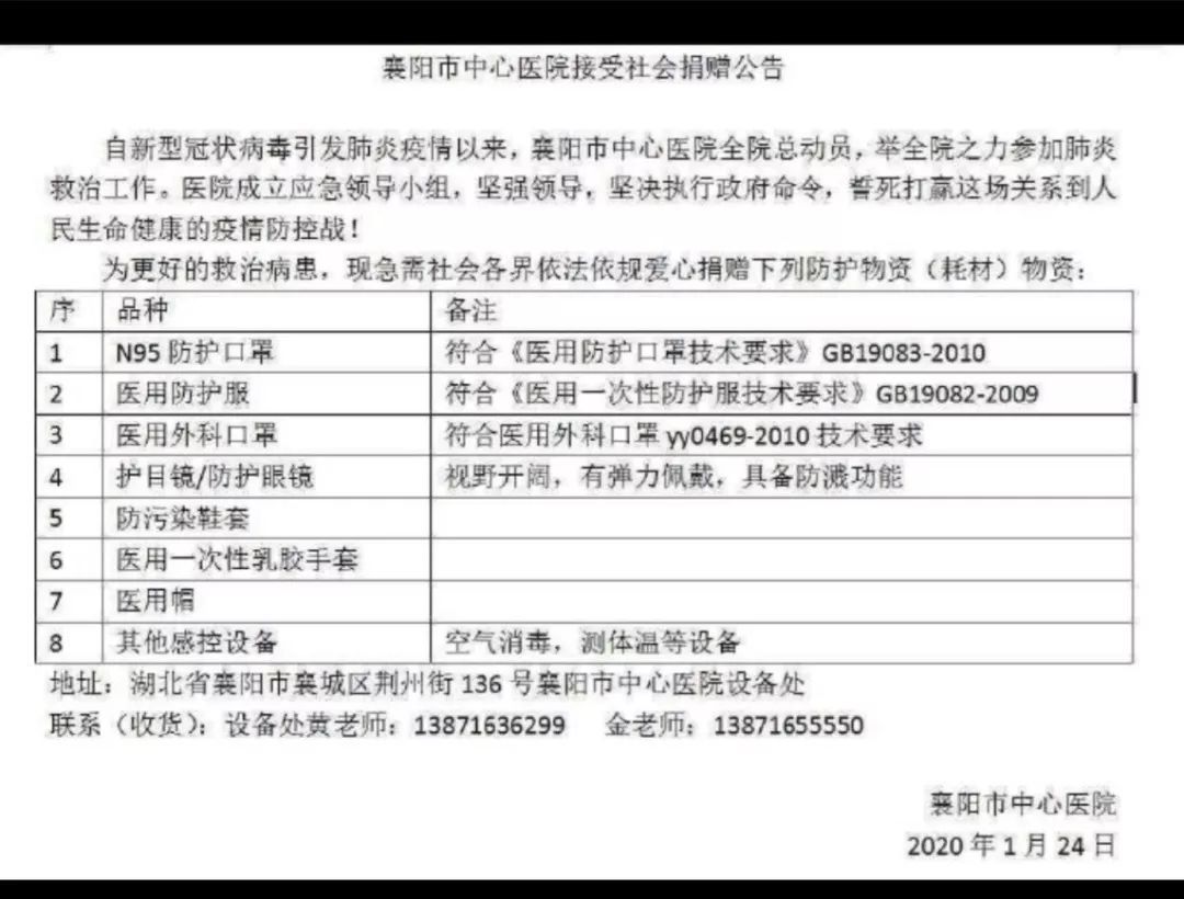 #人民日报#不止武汉！湖北多地急需防疫物资捐助