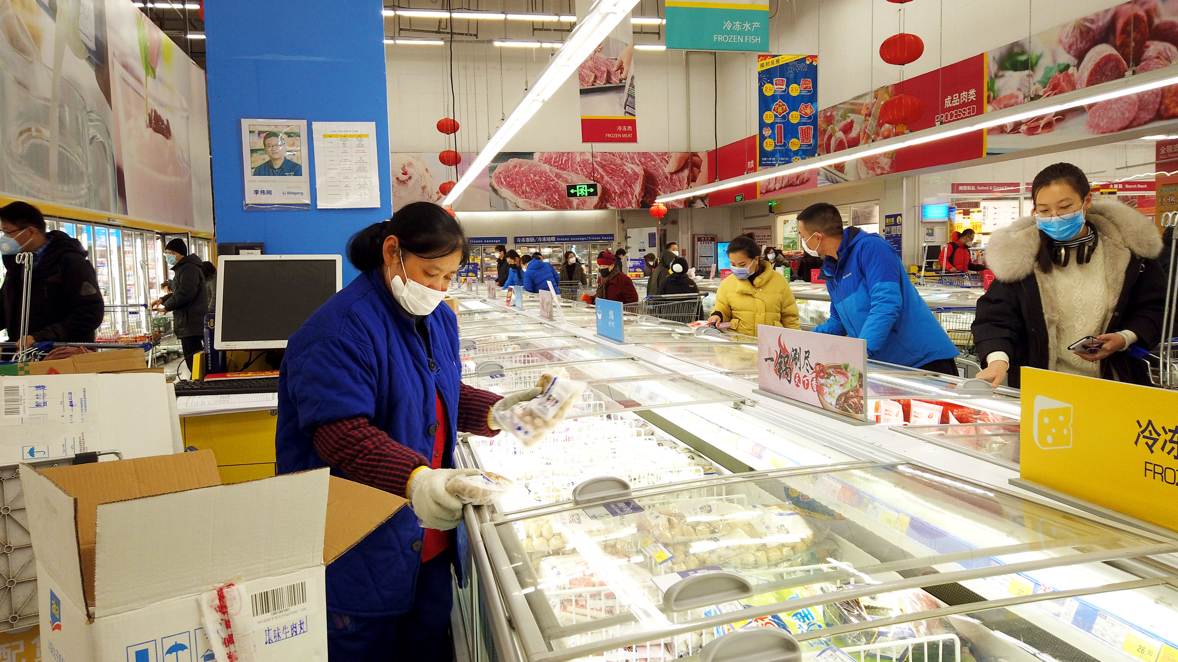 視頻丨申城農副產品市場供應充足,市民菜籃子有保障