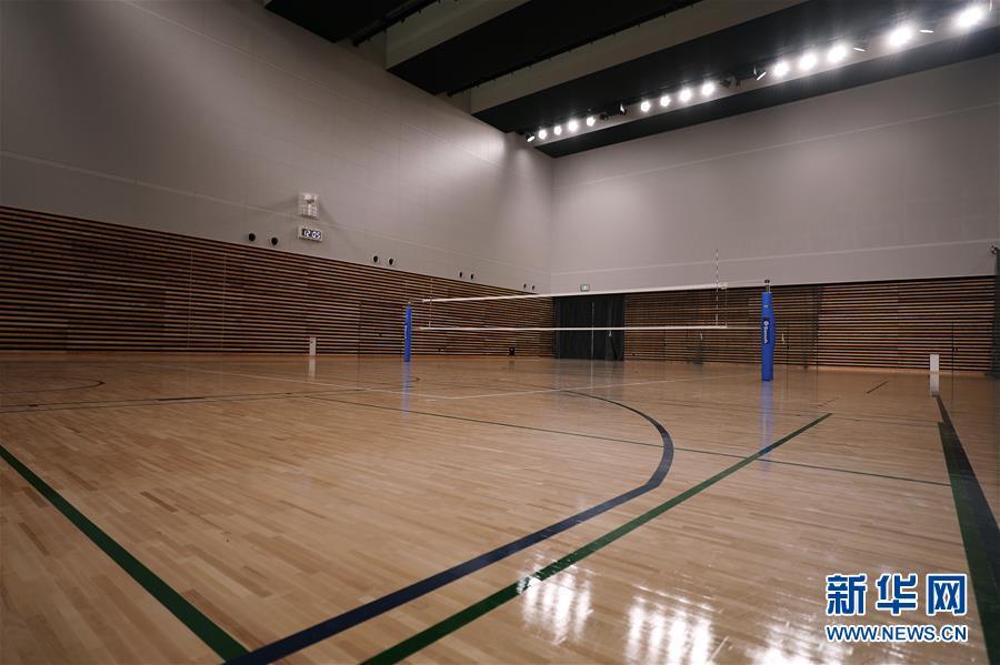 东京奥运会排球场正式启用