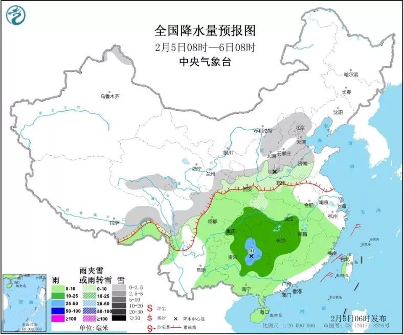 中国气象局■新一轮雨雪又来了！中东部雨雪降温显著