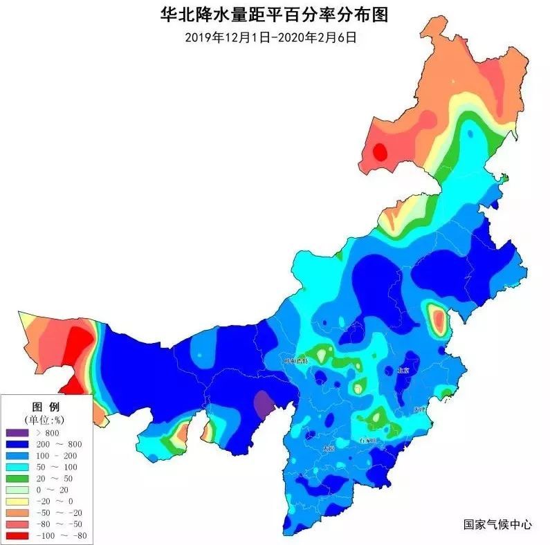 今冬北京雪太多?国家气候中心:华北地区降水量为1961年以来同期最多