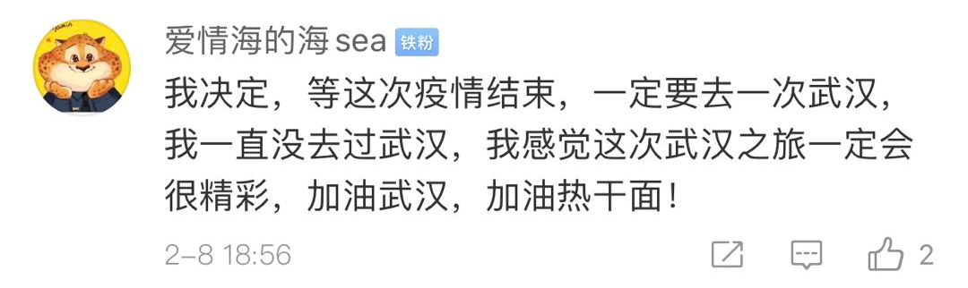 「文汇报」数千万网友同观元宵亮灯，为武汉送祝福：“你若无恙，我便安好”