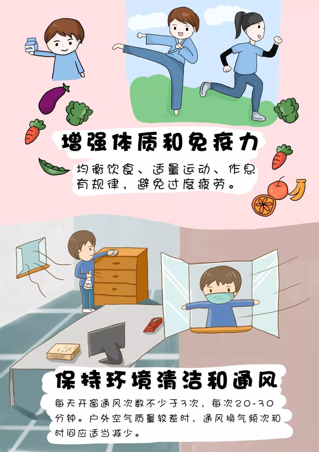 女性之声■《新型冠状病毒感染肺炎防控漫画》第二季：怎样做好个人防护