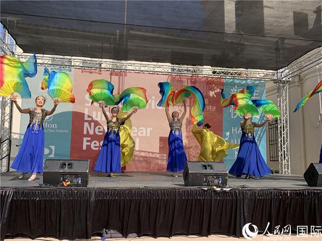 「人民网」2020新春园游会在洛杉矶举行