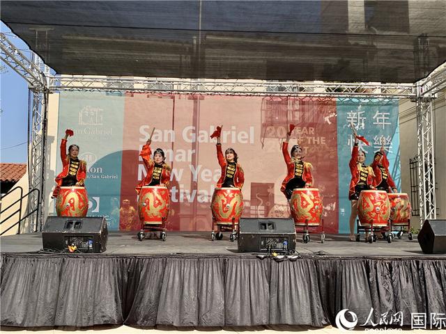 「人民网」2020新春园游会在洛杉矶举行