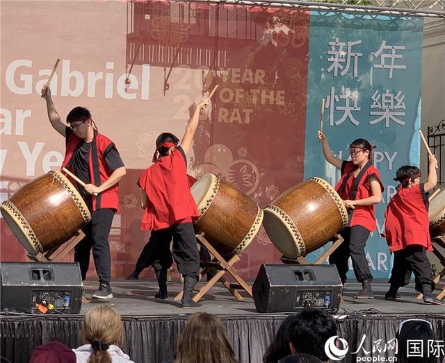 「人民网」2020新春园游会在洛杉矶举行
