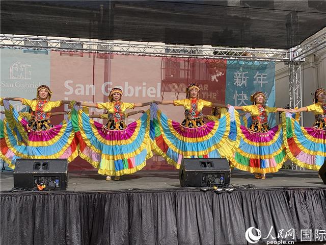「人民网」2020新春园游会在洛杉矶举行