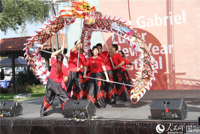 「人民网」2020新春园游会在洛杉矶举行
