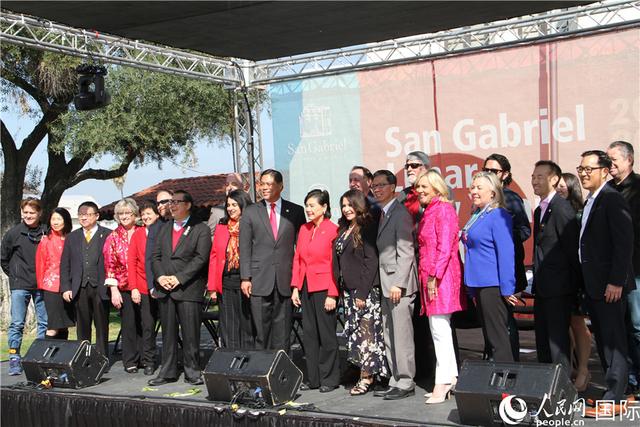 「人民网」2020新春园游会在洛杉矶举行