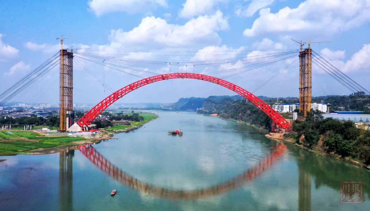 复工一线说发展仁沐新高速犍为岷江特大桥复工即冲刺确保年底高速公路