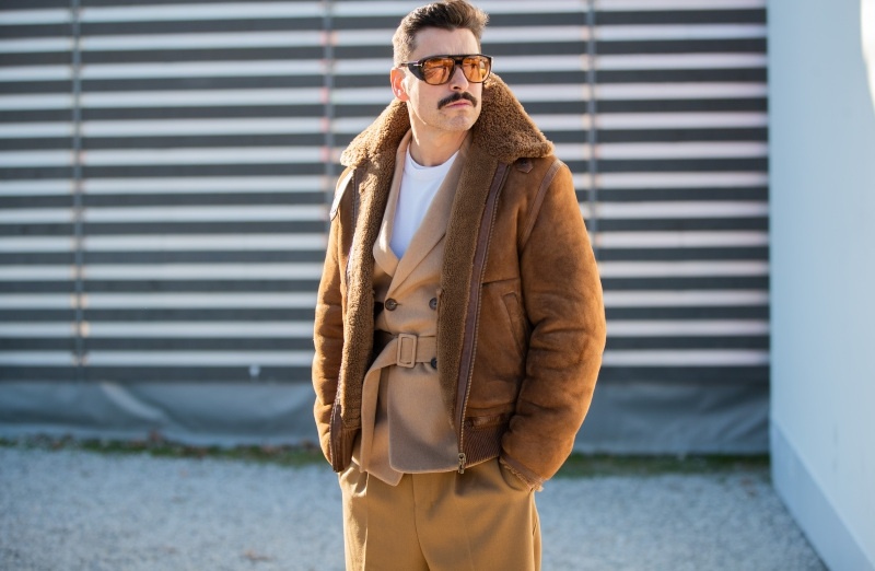 巴黎街头型男大赛时尚穿搭更惹眼!