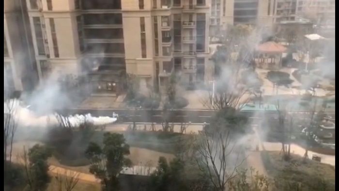 文汇报@震惊！小区、街面这样消毒不仅无用，而且有害！