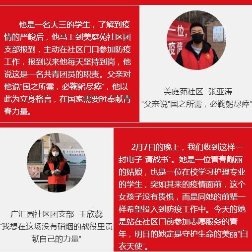 「共青团中央」返乡大学生团员们，请到社区（村）报到！