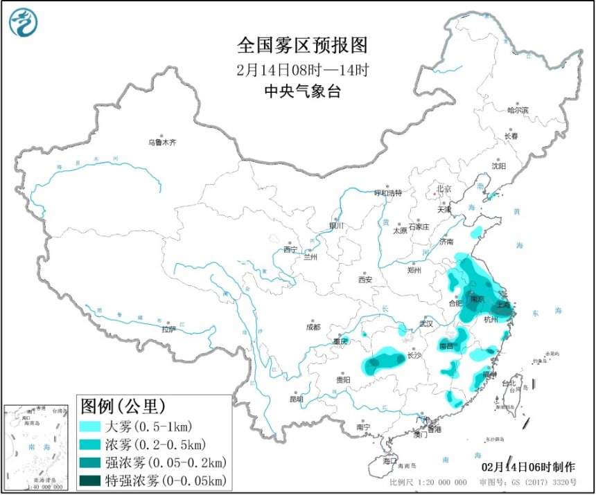 【中国气象局】中东部地区将有大范围雨雪天气寒潮天气将影响我国大部地区