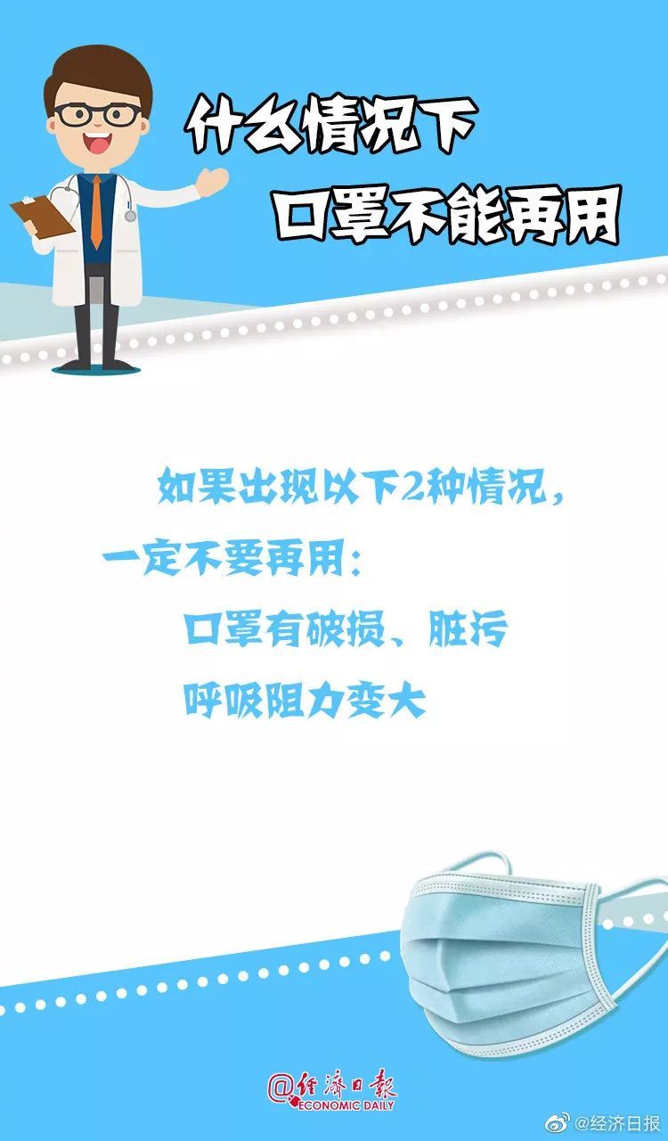 经济日报：口罩不够用？学会科学节约戴！