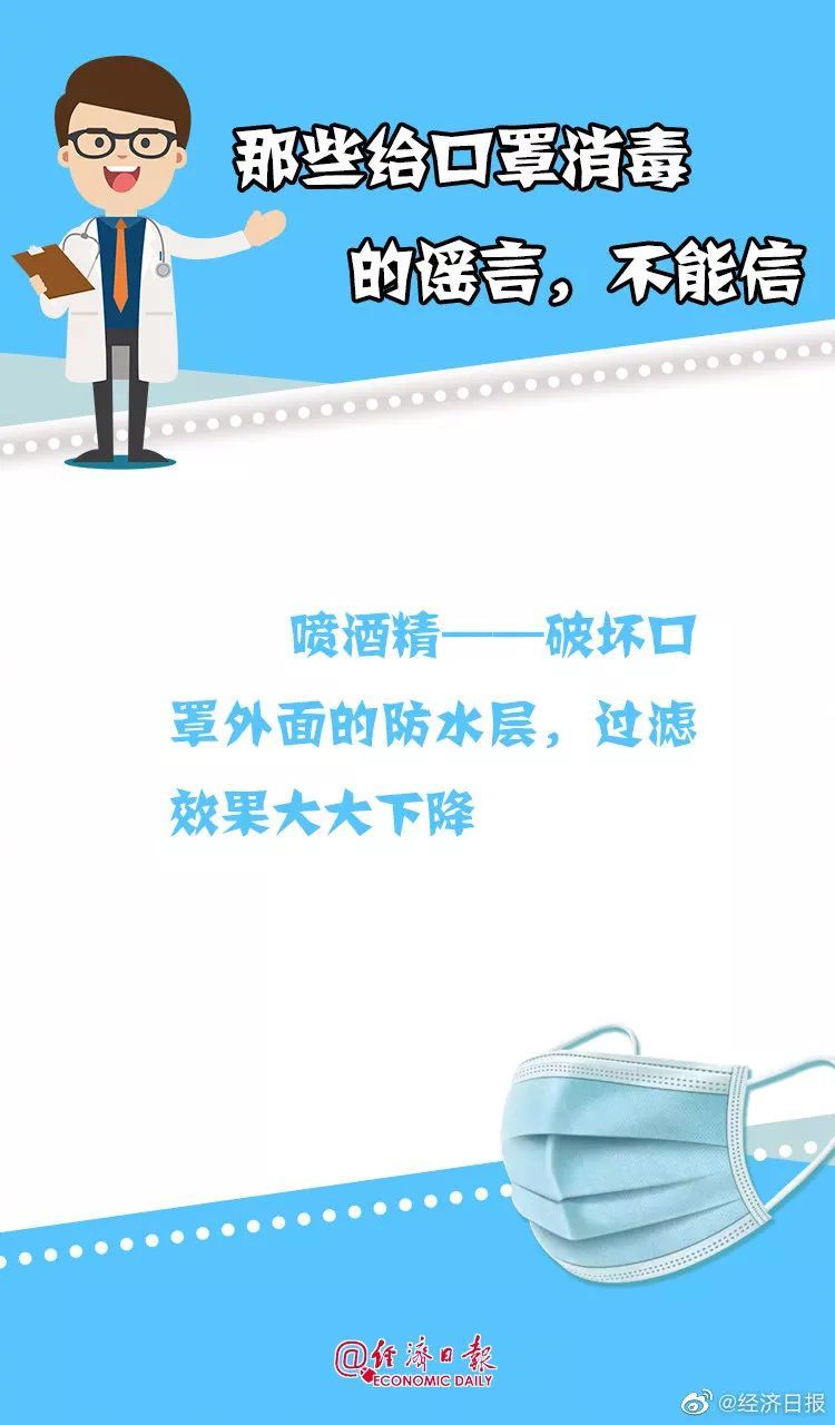经济日报：口罩不够用？学会科学节约戴！