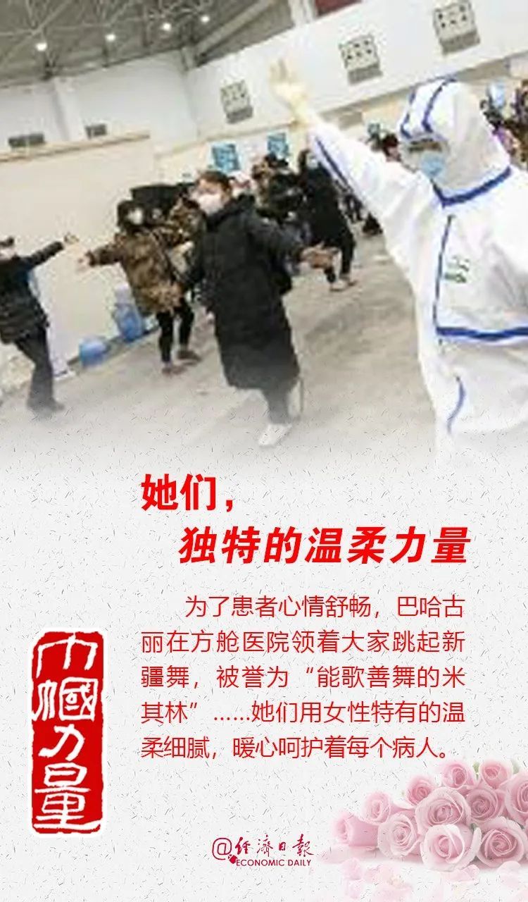 经济日报@打赢抗疫战，巾帼有力量！