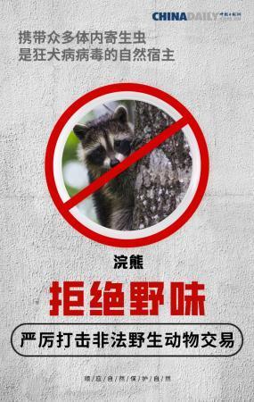【中国日报网】全面禁止非法野生动物交易 刻不容缓