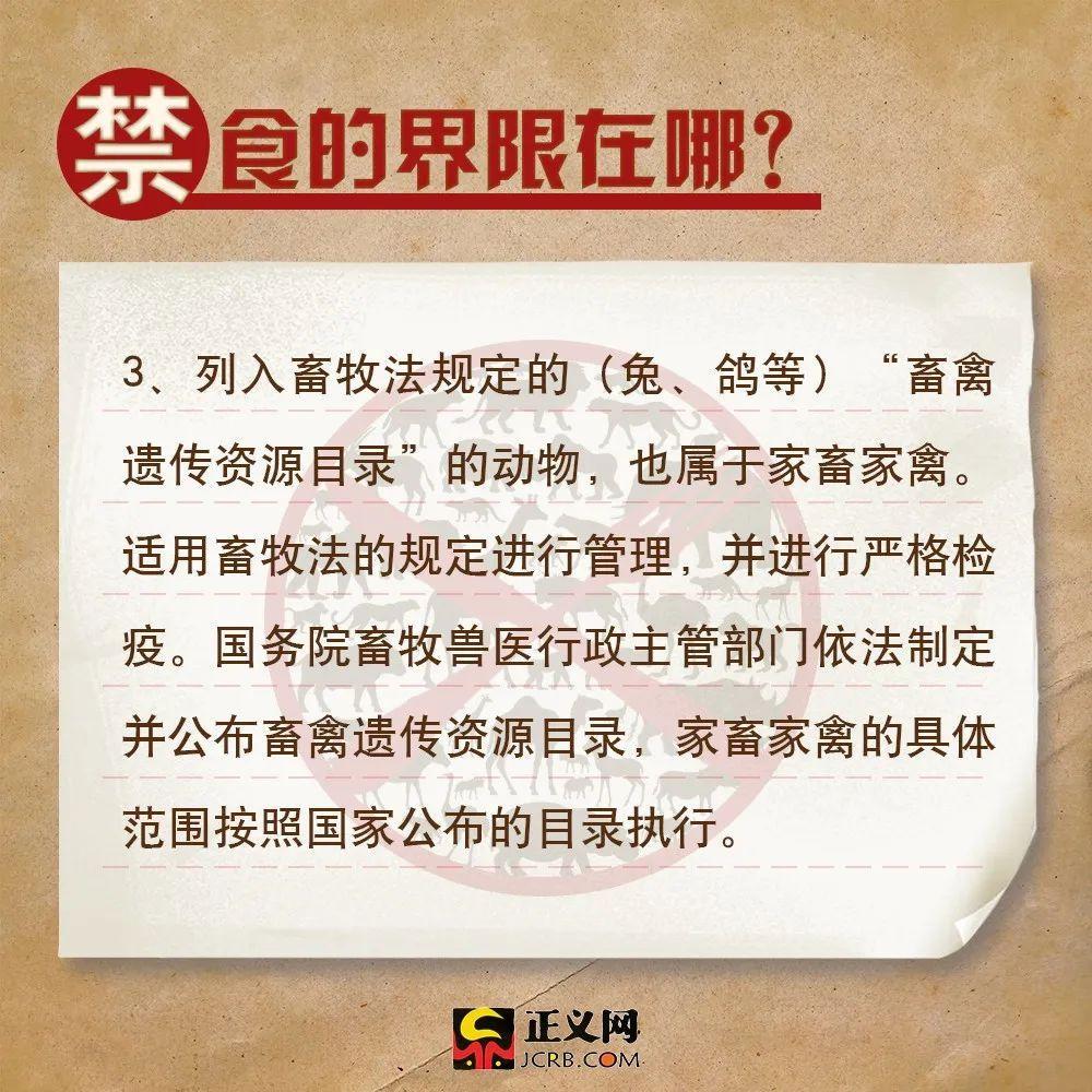 「正义网」关于全面禁食野生动物，这些你需要了解！