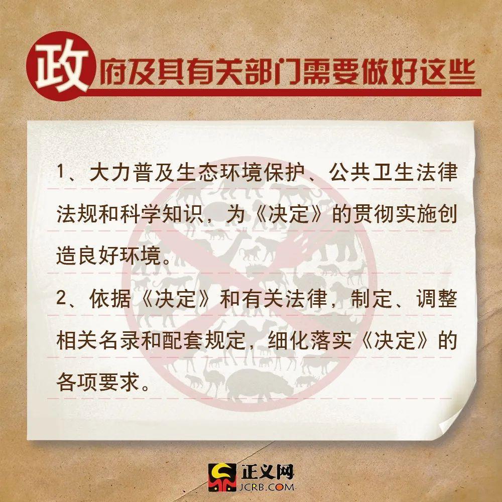 「正义网」关于全面禁食野生动物，这些你需要了解！