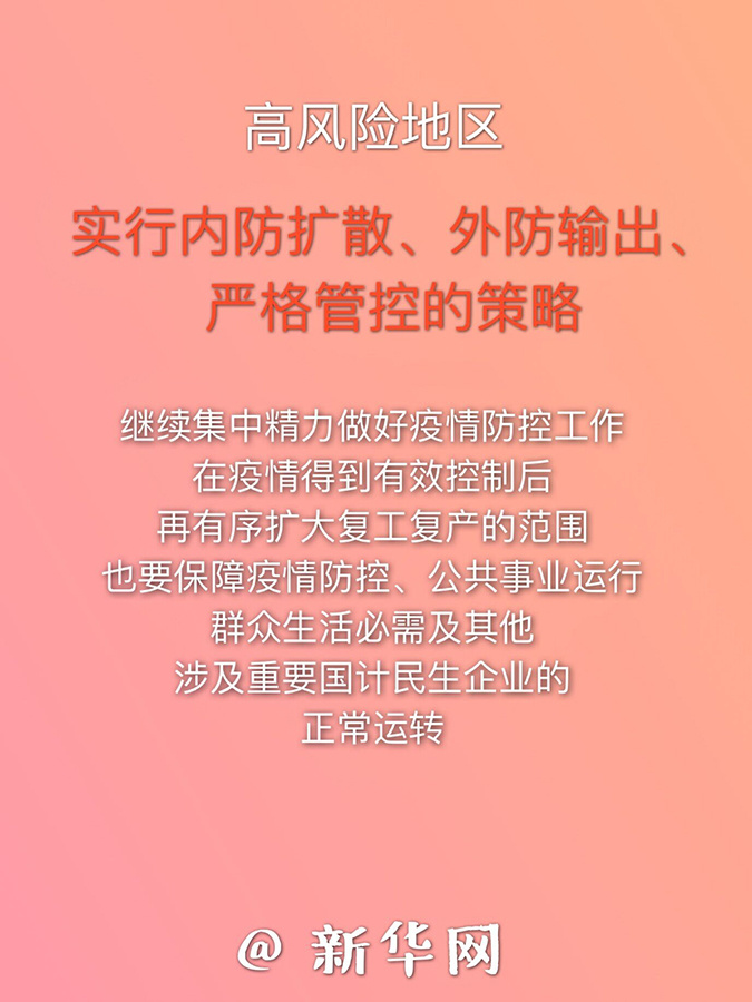 【新华网】九张图了解分区分级精准复工复产要求