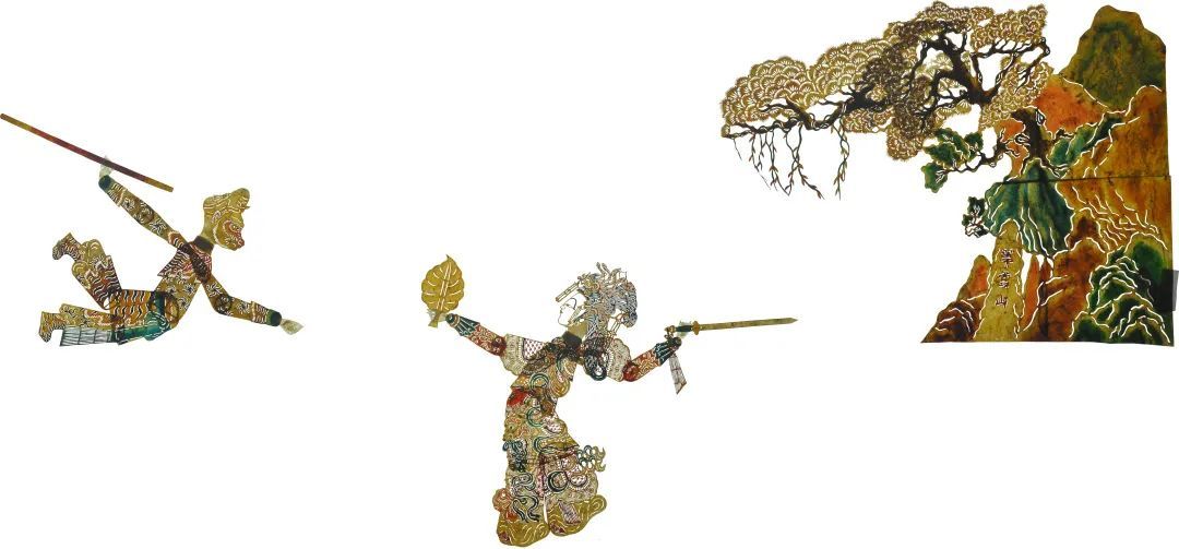 来自全国各地,各流派的特色皮影汇聚于此,河北的"驴皮影"细腻柔美