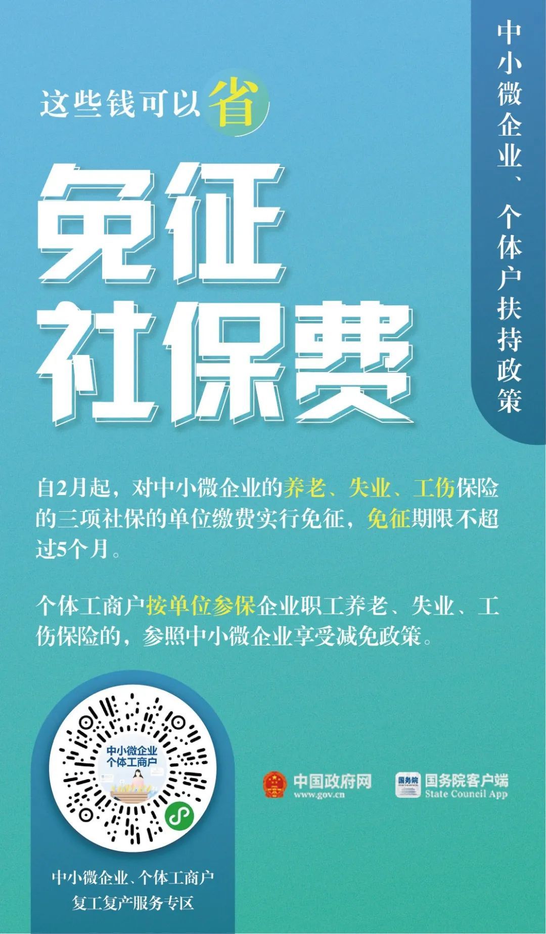 财经■小微个体必看！这些钱可以免，这些钱可以缓