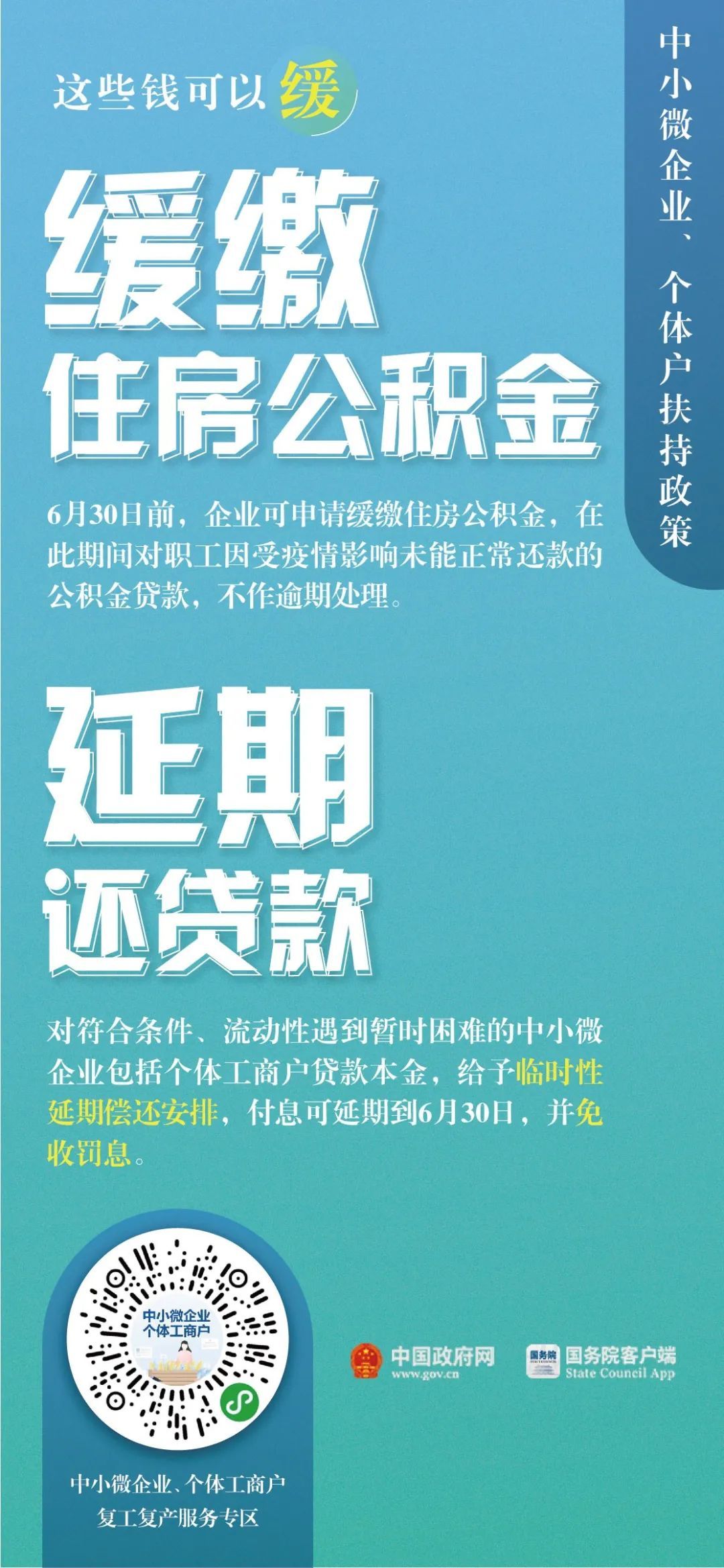 财经■小微个体必看！这些钱可以免，这些钱可以缓