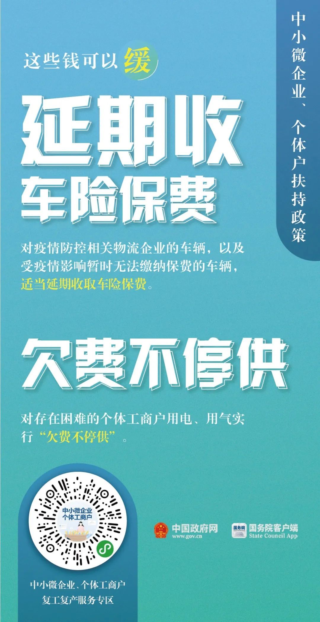 财经■小微个体必看！这些钱可以免，这些钱可以缓