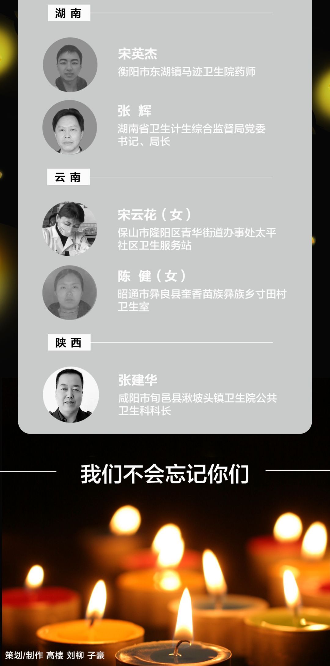 知事▲铭记每个英雄的名字
