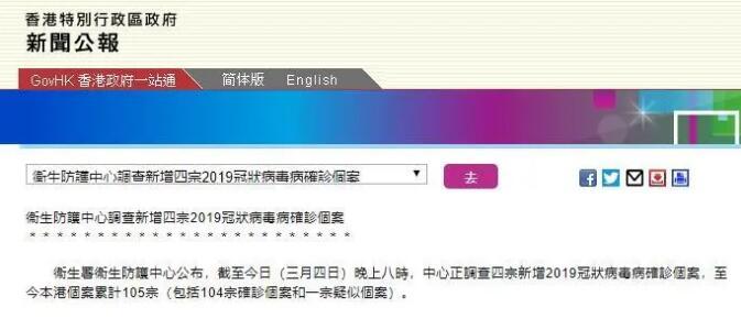 ■香港昨天这例确诊病例 在印度现腹泻返港检测阳性