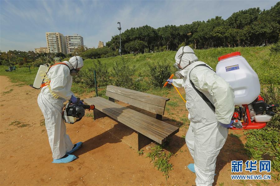 传染病■黎巴嫩采取消毒防疫行动