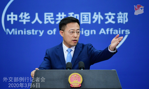 『时政外交』赵立坚：中方已多次重申无意参加所谓的“中美俄三边军控谈判”