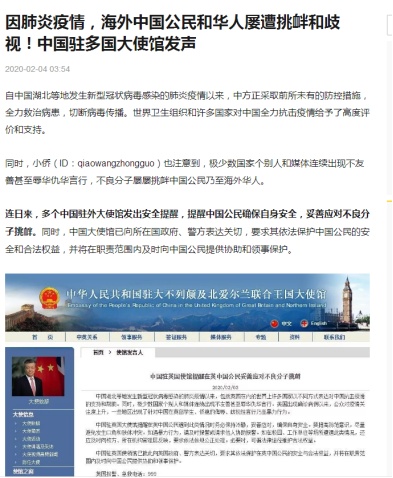 [疫情]赵岭:疫情之下，如何看待“中国人在海外遭歧视”？