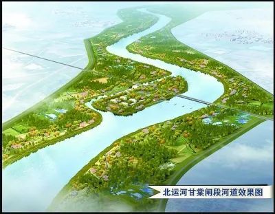 通州规划@北运河副中心段明年全线通航,沿岸绿化景观全面提升